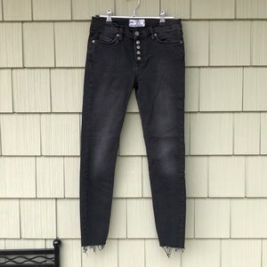 Free People Black Skinny Jeans - Size 26